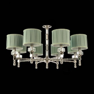 SL1121.103.08 Люстра подвесная ST-Luce Никель/Оливковый E14 8*40W OLEO-foto5