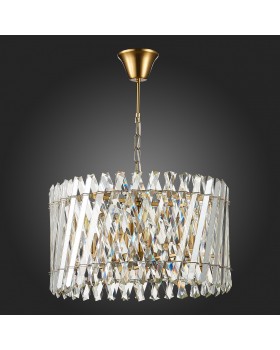 SL1170.303.06 Светильник подвесной ST-Luce Латунь/Прозрачный E14 6*40W FABIO-foto4