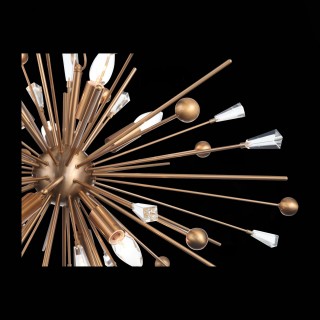 SLD011.303.08 Люстра подвесная ST-Luce Латунь, Прозрачный E14 8*40W RIVELLA-foto6