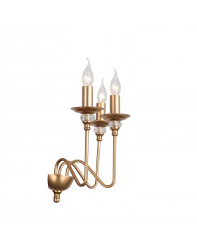 SL186.201.03 Бра ST-Luce Латунь, Прозрачный E14 3*40W NOVENTO-foto2