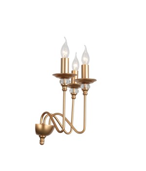 SL186.201.03 Бра ST-Luce Латунь, Прозрачный E14 3*40W NOVENTO-foto2