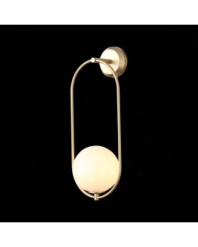 SL1118.201.01 Светильник настенный ST-Luce Золотистый/Белый E14 1*40W PENOLO-foto4