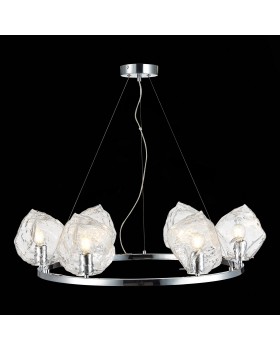 SL1175.103.06 Люстра подвесная ST-Luce хром/прозрачный E14 6*40W Portici-foto7