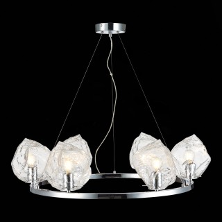 SL1175.103.06 Люстра подвесная ST-Luce хром/прозрачный E14 6*40W Portici-foto7