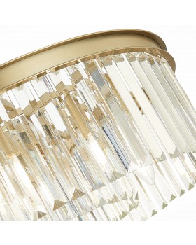 SL1624.203.08 Люстра подвесная ST-Luce шампань/прозрачный E14 8*40W Ercolano-foto5