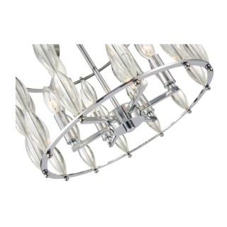 SL1140.102.06 Светильник потолочный ST-Luce Хром, Прозрачный/Прозрачный,Хром E14 6*40W SOGARTE-foto12