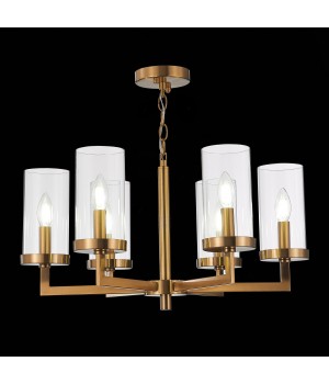 SL1171.303.06 Люстра подвесная ST-Luce Латунь/Прозрачный E14 6*40W MASINE-foto3