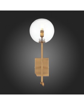 SL1205.301.01 Светильник настенный ST-Luce Латунь/Прозрачный G9 1*5W SANDRO-foto9