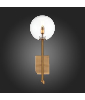 SL1205.301.01 Светильник настенный ST-Luce Латунь/Прозрачный G9 1*5W SANDRO-foto9
