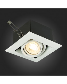 ST250.558.01 Св-к встр. Черный, Белый GU10 1*50W IP20 L126xW126xH70 220V Без ламп HEMI-foto5