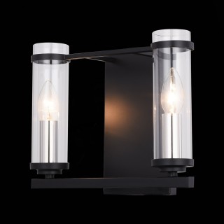 SL334.401.02 Бра ST-Luce Черный, Никель/Прозрачный E14 2*60W BICHERO-foto5