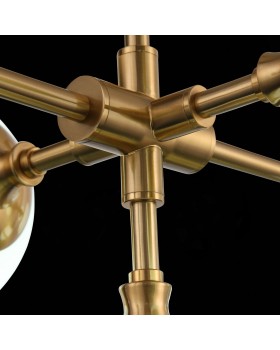 SL1157.303.09 Светильник подвесной ST-Luce Бронза/Белый E14 9*40W ARBE-foto8