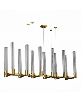 SL1229.303.12 Люстра подвесная ST-Luce Латунь/Прозрачный GU10 12*5W Terni-foto4