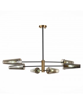 SL1209.302.06 Светильник потолочный ST-Luce Бронза,Черный/Дымчатый E14 6*40W MORAVE-foto2