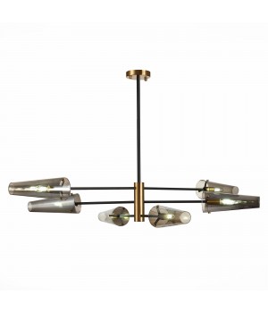 SL1209.302.06 Светильник потолочный ST-Luce Бронза,Черный/Дымчатый E14 6*40W MORAVE-foto2