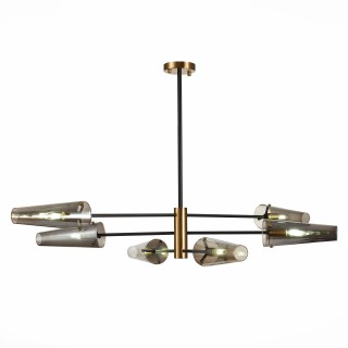 SL1209.302.06 Светильник потолочный ST-Luce Бронза,Черный/Дымчатый E14 6*40W MORAVE-foto2