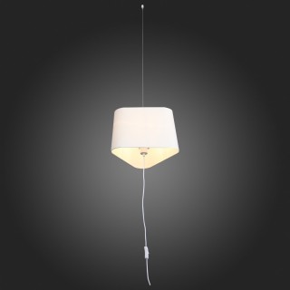 SL1110.513.01 Подвес ST-Luce Белый/Белый E27 1*40W AMBRELA-foto4