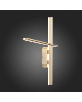 SL394.201.02 Светильник настенный ST-Luce Матовое золото/Белый LED 2*10W 4000K BASONI-foto4