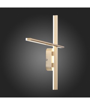 SL394.201.02 Светильник настенный ST-Luce Матовое золото/Белый LED 2*10W 4000K BASONI-foto4