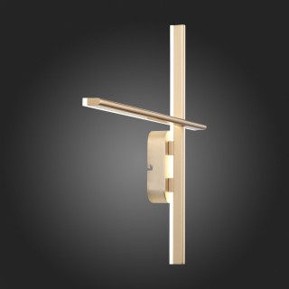 SL394.201.02 Светильник настенный ST-Luce Матовое золото/Белый LED 2*10W 4000K BASONI-foto4