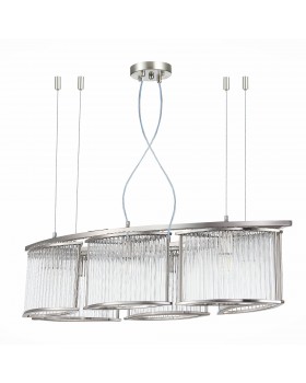 SL1627.103.06 Люстра подвесная ST-Luce Хром/Прозрачный E14 6*40W Velletri-foto2