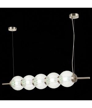 SL1155.103.05 Светильник подвесной ST-Luce Никель/Прозрачный E14 5*40W MARENA-foto6