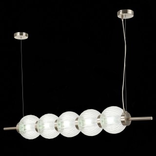 SL1155.103.05 Светильник подвесной ST-Luce Никель/Прозрачный E14 5*40W MARENA-foto6