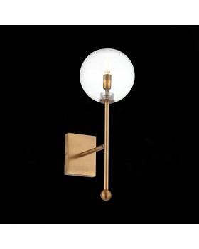 SL1205.301.01 Светильник настенный ST-Luce Латунь/Прозрачный G9 1*5W SANDRO-foto4