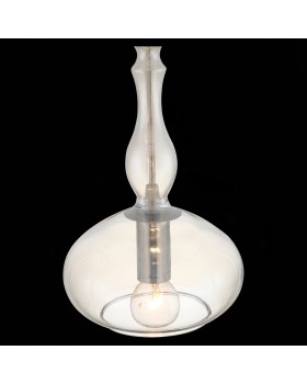 SL364.113.01 Подвес ST-Luce Хром/Янтарный E14 1*40W BIORNO-foto6