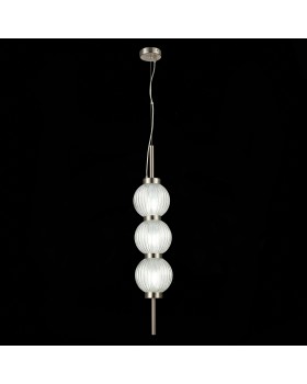 SL1155.103.03 Светильник подвесной ST-Luce Никель/Прозрачный E14 3*40W MARENA-foto5