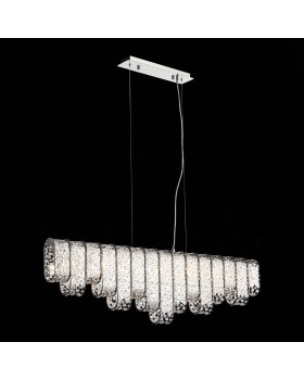 SL1117.103.07 Светильник подвесной ST-Luce Хром/Хром, Прозрачный G9 7*5W SOPRESIA-foto9