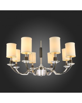 SL1122.103.08 Люстра подвесная ST-Luce Никель/Белый E14 8*40W SPERANA-foto7