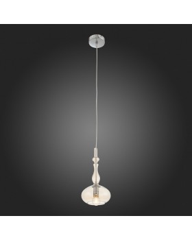 SL364.113.01 Подвес ST-Luce Хром/Янтарный E14 1*40W BIORNO-foto7