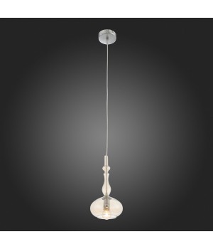 SL364.113.01 Подвес ST-Luce Хром/Янтарный E14 1*40W BIORNO-foto7