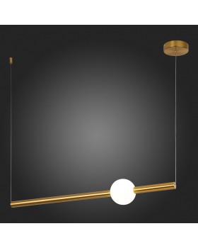SL1222.223.01 Светильник подвесной ST-Luce Золотистый/Золотистый, Белый LED 1*18W 4000K ANGURRA-foto3