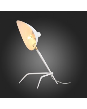 SL305.504.01 Прикроватная лампа ST-Luce Белый/Белый E27 1*60W SPRUZZO-foto5