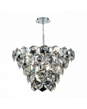 SL1631.103.09 Люстра подвесная ST-Luce Хром/Прозрачный E14 9*40W Viterbo-foto11