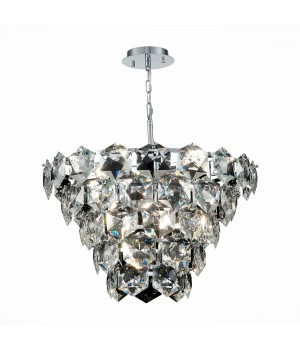 SL1631.103.09 Люстра подвесная ST-Luce Хром/Прозрачный E14 9*40W Viterbo-foto11