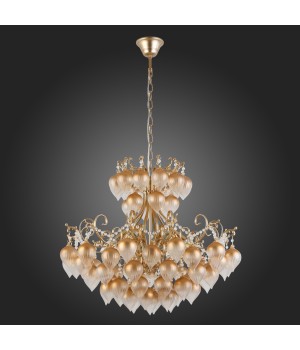 SL659.303.06 Люстра подвесная ST-Luce Золотистый/Золотистый E14 6*40W FRUTTI-foto8