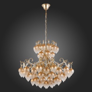 SL659.303.06 Люстра подвесная ST-Luce Золотистый/Золотистый E14 6*40W FRUTTI-foto8