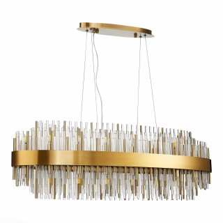 SL1158.303.32 Люстра подвесная ST-Luce Латунь/Латунь, Прозрачный G9 32*5W NITIDO-foto2