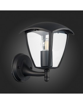 SL081.401.01 Светильник уличный настенный ST-Luce Черный/Черный, Прозрачный E27 1*40W SIVINO-foto8
