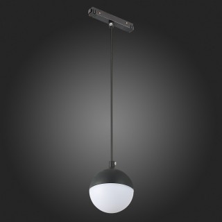 ST358.443.07 Магнитный трековый светильник подвесной Черный LED 1*7W 4000K 520Lm Ra>80 120° IP20 D90xH90 48V PIBOLE-foto9