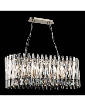 SL1170.103.10 Люстра подвесная ST-Luce Никель/Прозрачный E14 10*40W FABIO-foto7