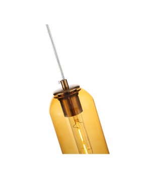 SL1145.393.01 Светильник подвесной ST-Luce Латунь/Янтарный E27 1*60W CALLANA-foto3