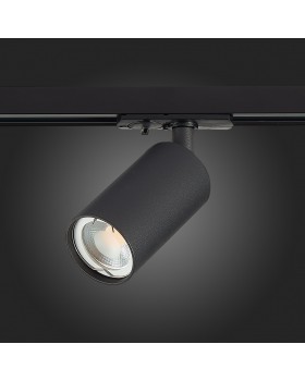 ST300.406.01 Св-к трек. Мат. черный GU10 1*50W IP20 L100xW54xH142 220V Без ламп SOLT-foto8