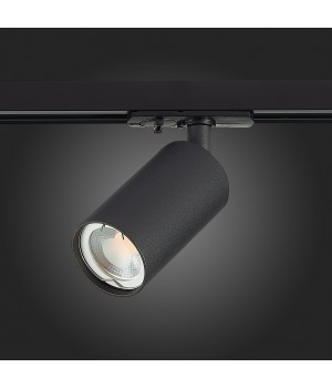 ST300.406.01 Св-к трек. Мат. черный GU10 1*50W IP20 L100xW54xH142 220V Без ламп SOLT-foto8