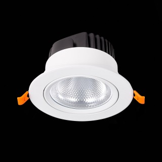 ST211.538.15.36 Св-к встр. Белый LED 1*15W 3000K 1 125Lm Ra80 36° IP20 D109xH65 220-240V MIRO-foto8