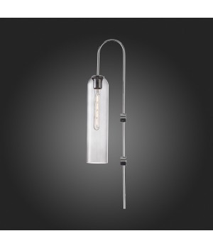 SL1145.141.01 Светильник настенный ST-Luce Хром/Дымчатый E27 1*60W CALLANA-foto8