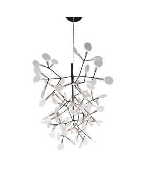 SL379.403.81 Люстра подвесная ST-Luce Черный/Белый LED 81*0,5W 3500K RAFINA-foto13